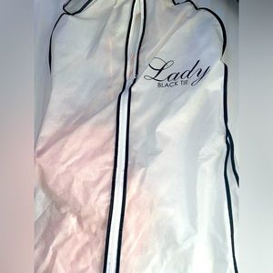 Lady Black Tie Dress